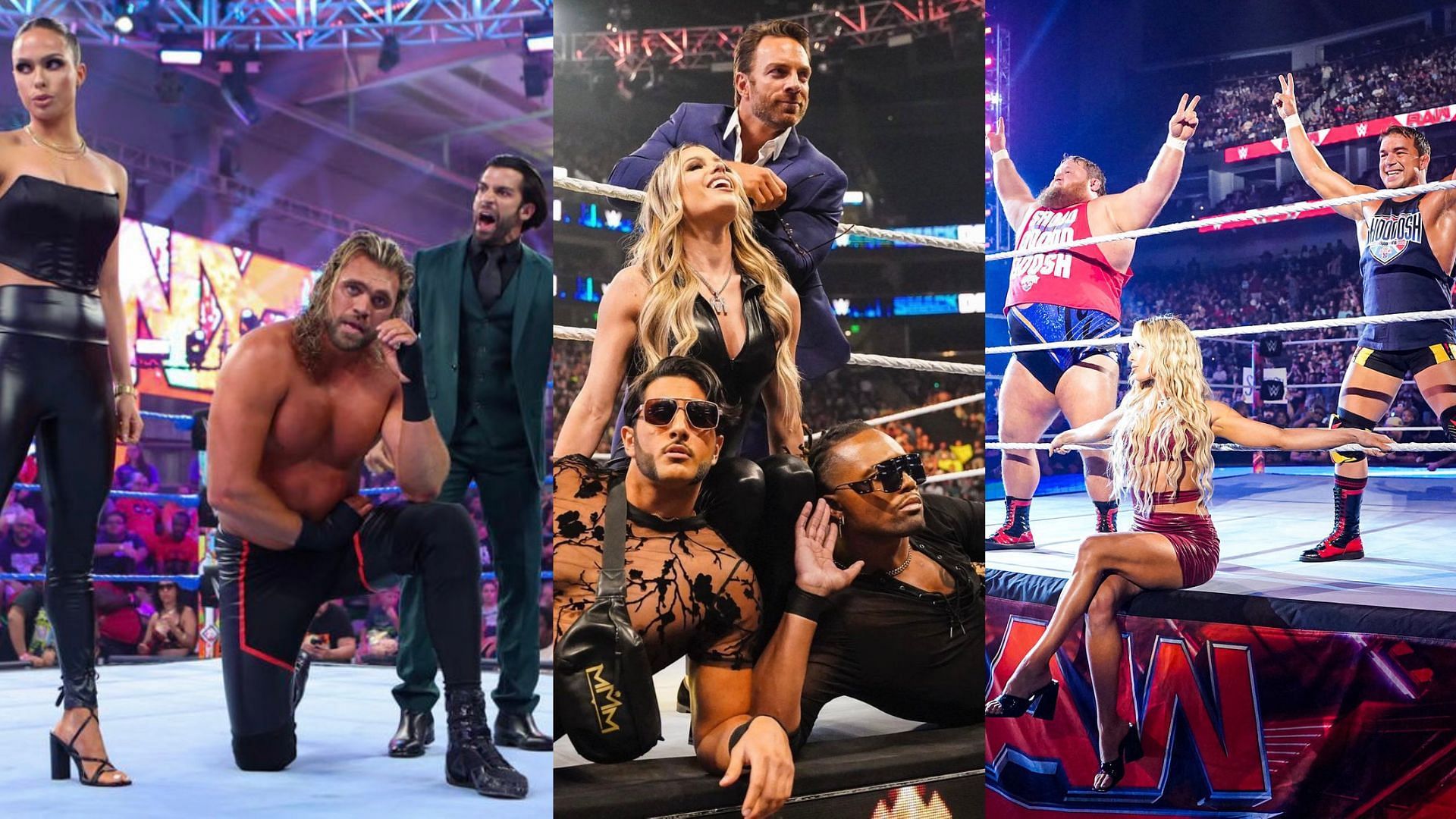 Maxxine managed a lot of groups in WWE